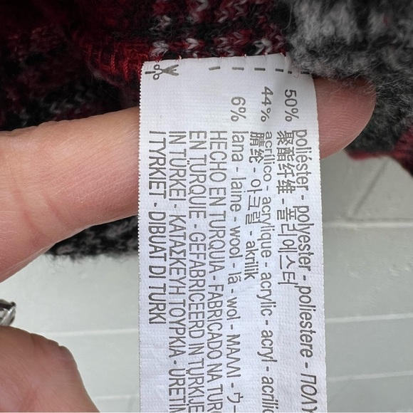 Zara women’s bat wing sleeve flannel shirt. - Picture 7 of 7